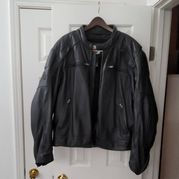 Mens leather jacket - Picture 1 of 8